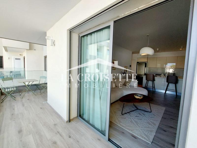Appartement meublé S+1 avec terrasse à La Marsa